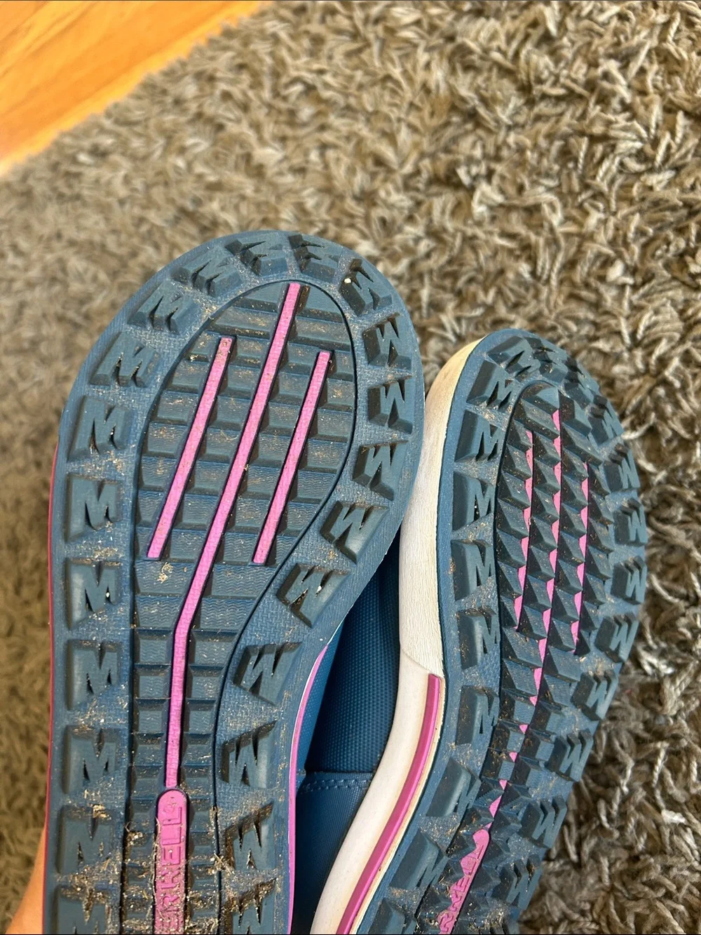 Merrell Snow Bank 3.0 Waterproof Snow Boots Kids Size 13M Blue Pink